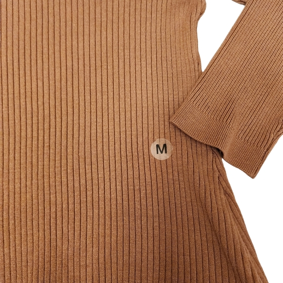 New York & Co Knit Tan Tunic Sweater NWOT - Picture 10 of 12
